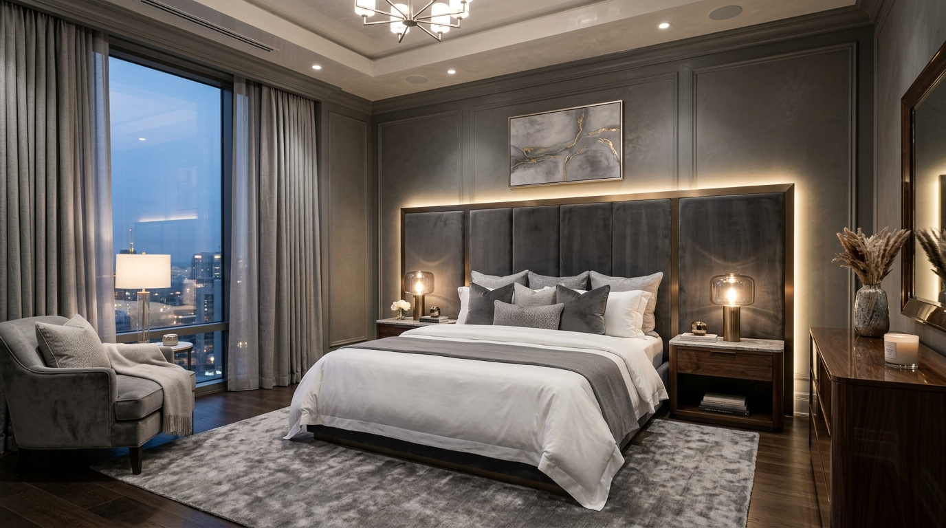 Create a tidy nightstand routine